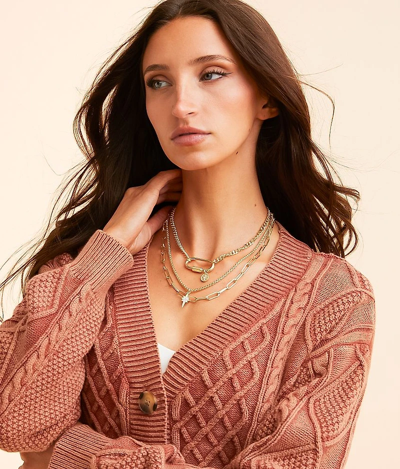 3 Pack Chunky Necklace Set