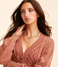 3 Pack Chunky Necklace Set