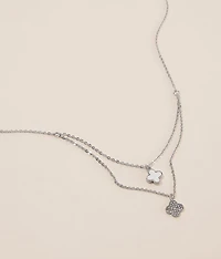 Layered Clover Necklace