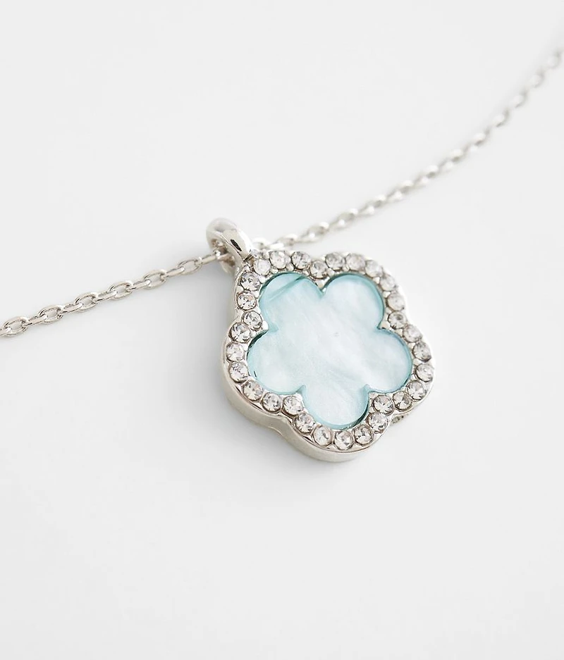 Glitz Flower Necklace
