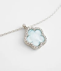 Glitz Flower Necklace