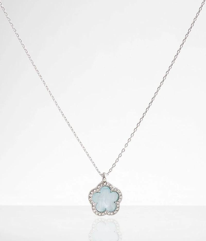 Glitz Flower Necklace