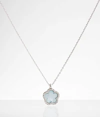 Glitz Flower Necklace