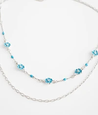 Flower Tiered Necklace