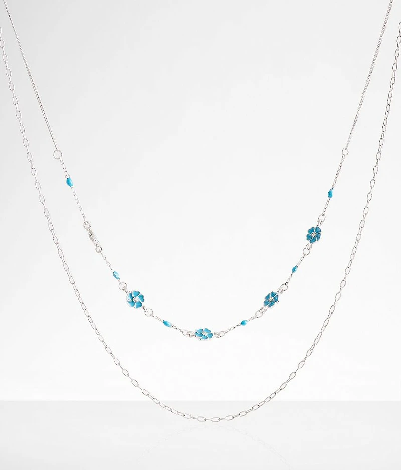 Flower Tiered Necklace