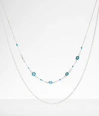 Flower Tiered Necklace
