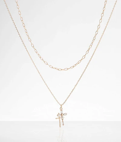 Pack Cross Necklace Set