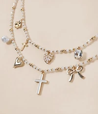 Sweet Charm Tiered Necklace