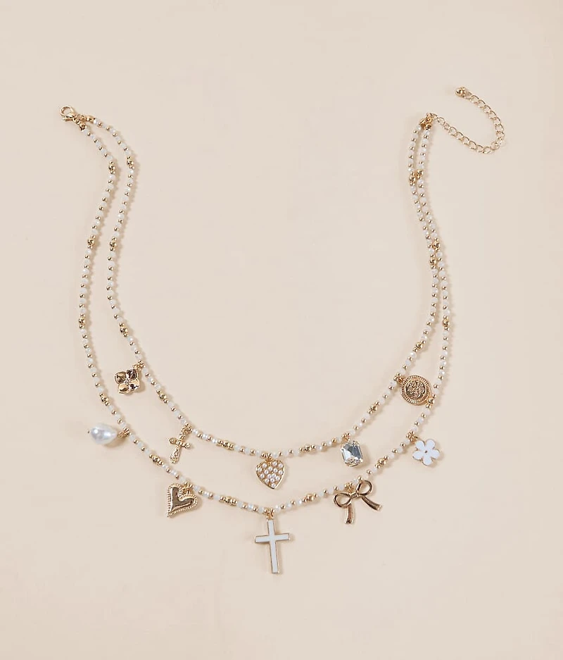 Sweet Charm Tiered Necklace