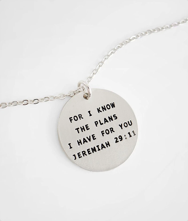 Jeremiah 29:11 Necklace
