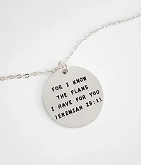 Jeremiah 29:11 Necklace