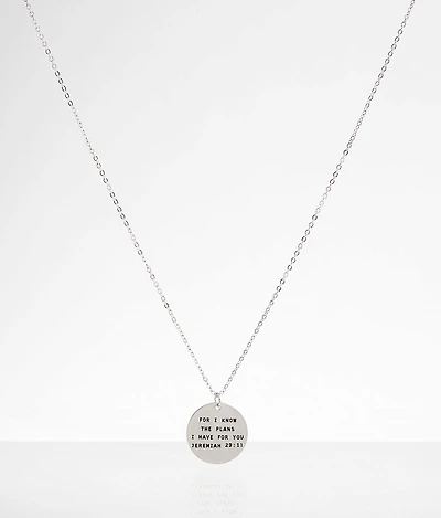 Jeremiah 29:11 Necklace