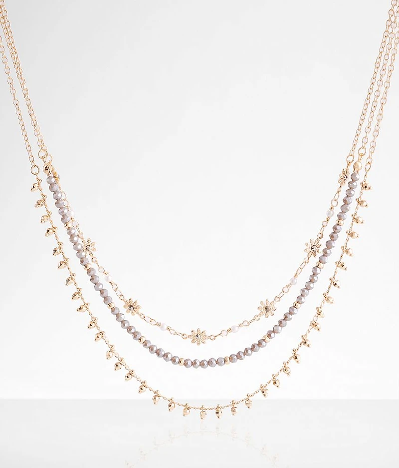 3 Pack Beaded Necklace Set