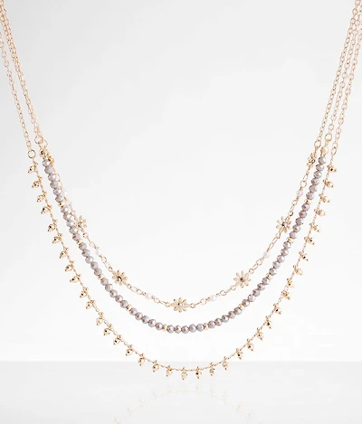 3 Pack Beaded Necklace Set