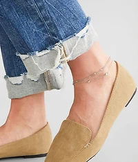 3 Pack Dainty Ankle Bracelet Set