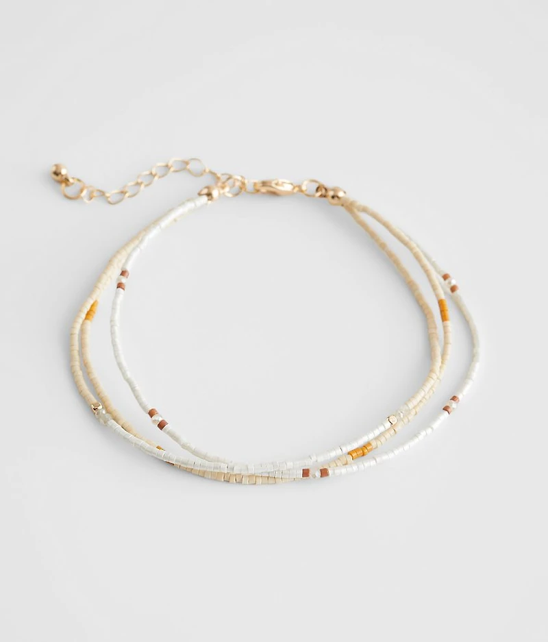 Beaded Ankle Bracelet