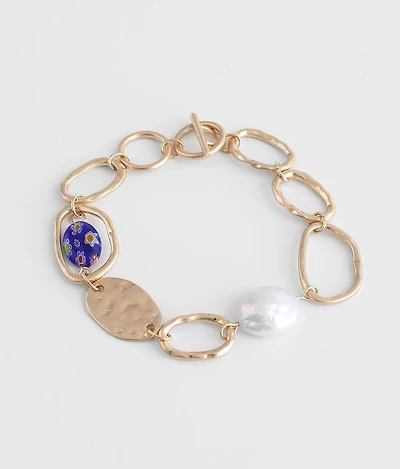 Stone Chain Bracelet
