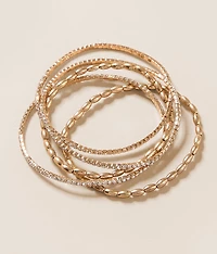 5 Pack Glam Bracelet Set