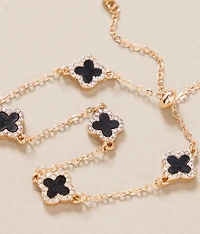Glitz Clover Bracelet