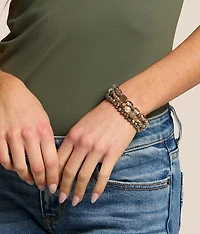 Pack Glitz Beaded Bracelet Set