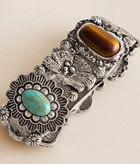 Western Stone Statement Bracelet