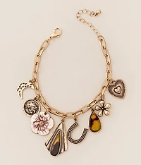 Statement Charm Bracelet