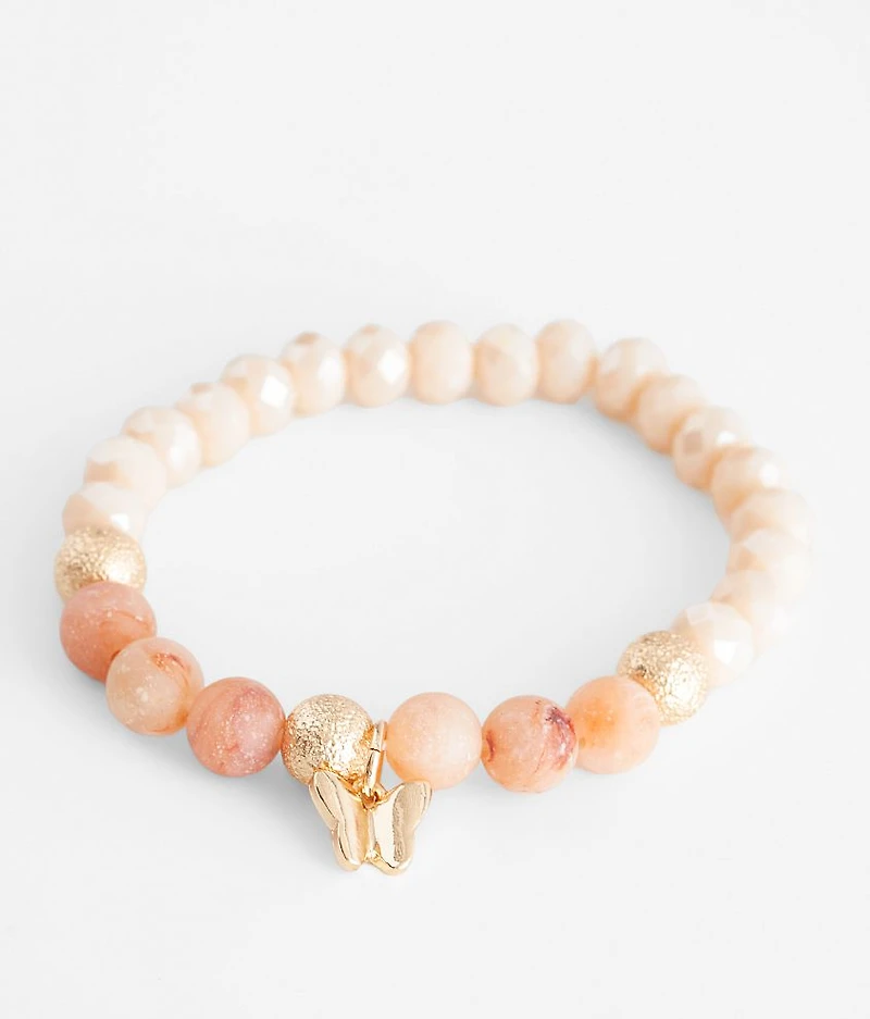 Butterfly Pendant Bracelet