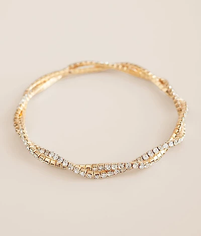 Rhinestone Glitz Bracelet