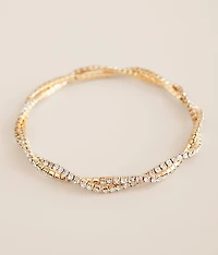 Rhinestone Glitz Bracelet