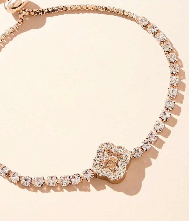 Glitz Clover Bracelet