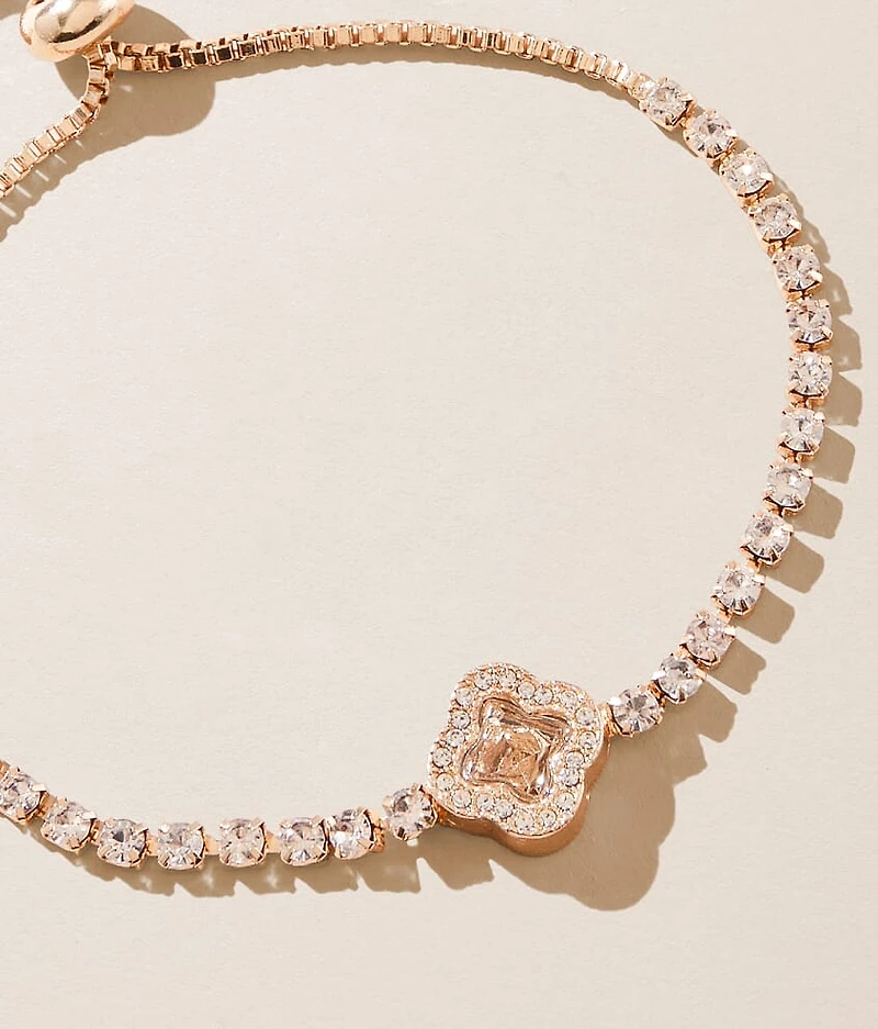 Glitz Clover Bracelet