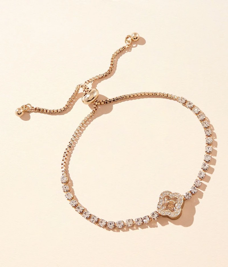Glitz Clover Bracelet