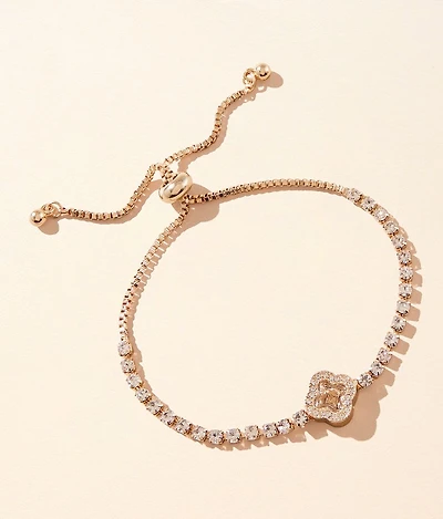 Glitz Clover Bracelet