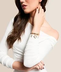 Locket Charm Bracelet