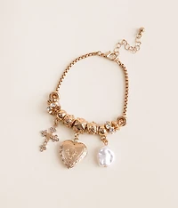 Locket Charm Bracelet