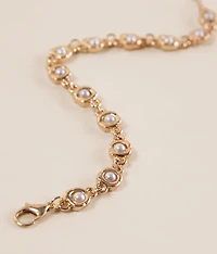 Faux Pearl Bracelet