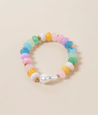 Multi Colored Bead Bracelet