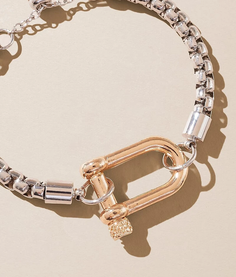Mixed Metal Bracelet