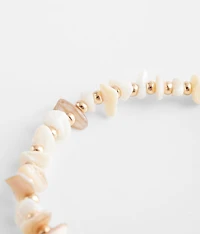 Stone & Bead Bracelet