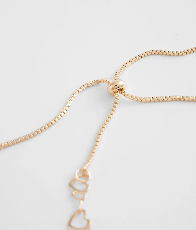 Heart Chain Bracelet