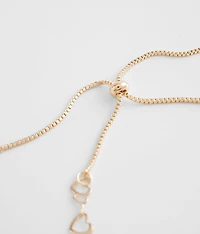 Heart Chain Bracelet