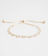 Heart Chain Bracelet