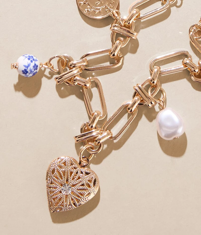 Heart Locket Bracelet