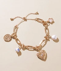 Heart Locket Bracelet