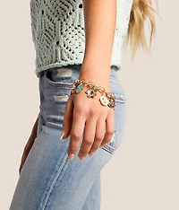 Statement Charm Bracelet