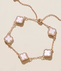 Glitz Clover Bracelet