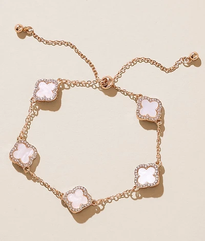 Glitz Clover Bracelet