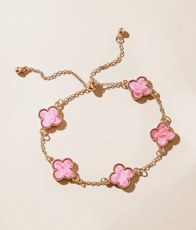 Clover Slider Bracelet