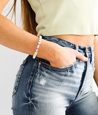Neon Disc Bracelet
