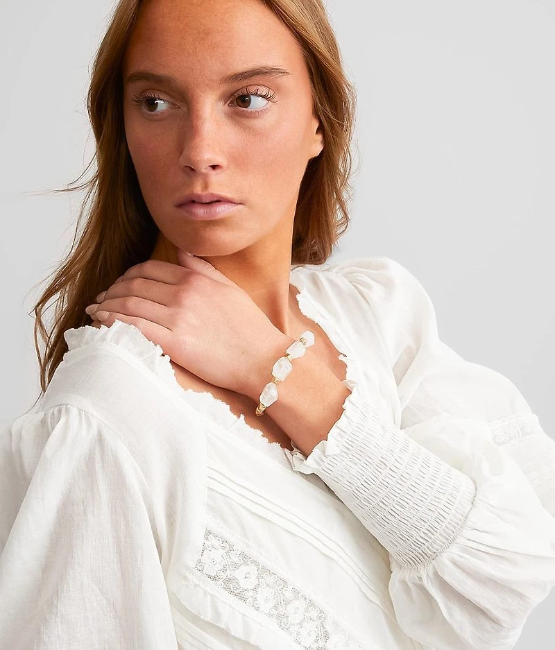 Bead & Stone Bracelet
